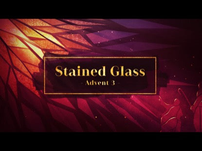 Stained Glass Advent 3 (The Shepherds)