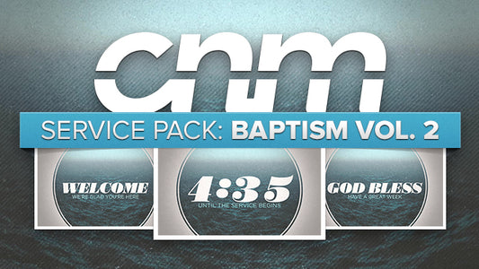 Service Pack: Baptism 2