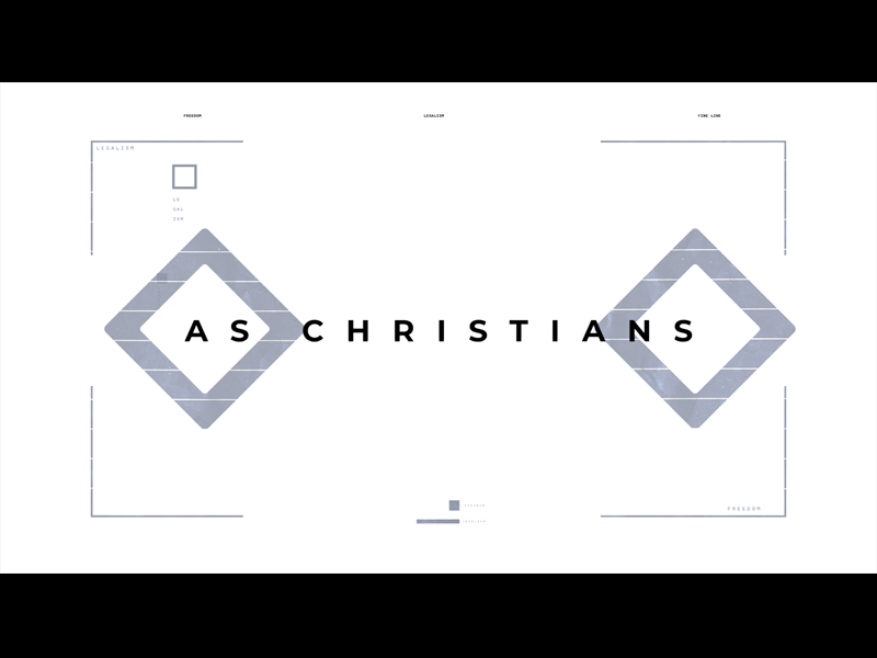 Fine Line - How To Fight Legalism Without A Free For All: Mini-movie