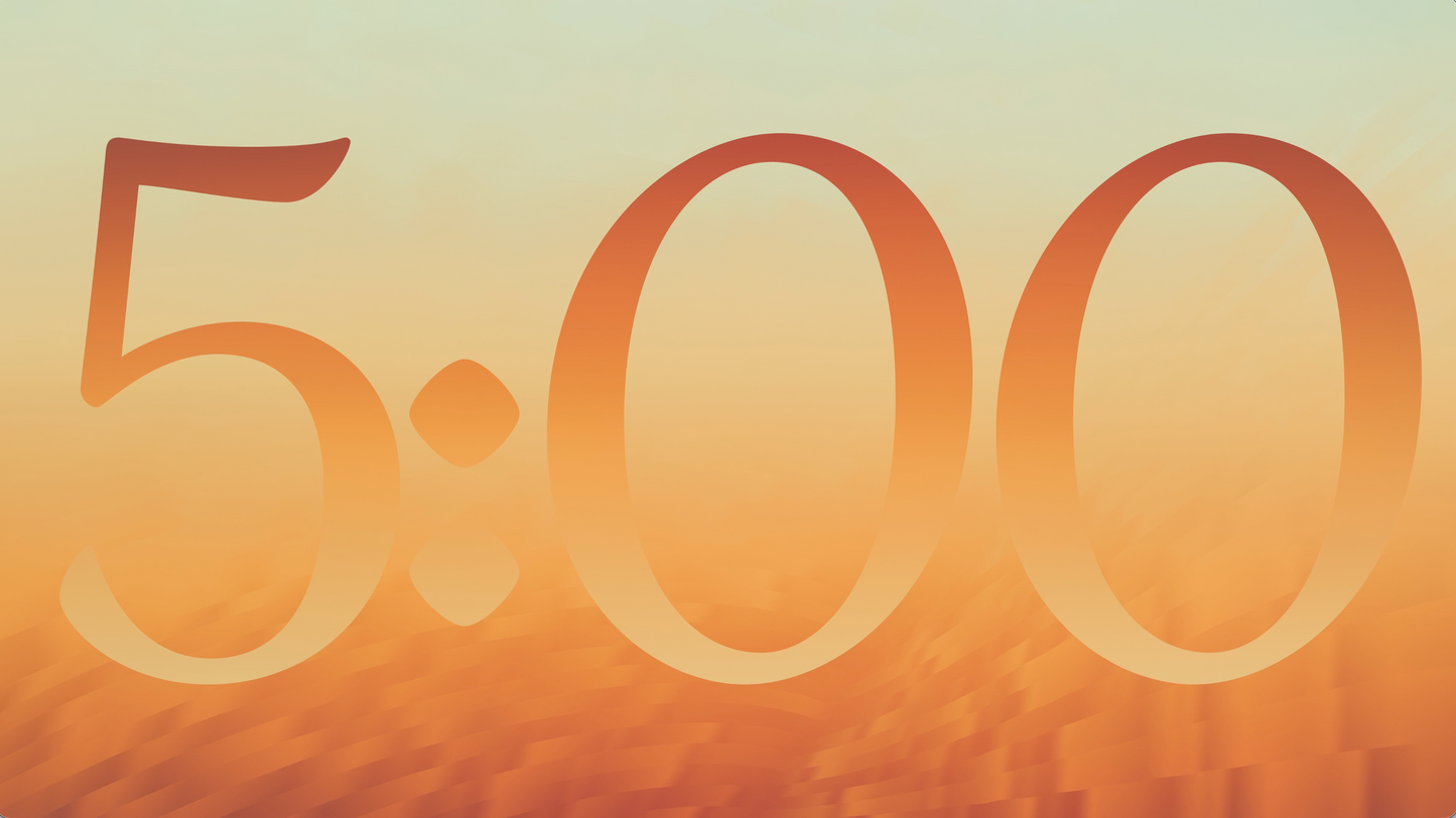 Solar Patterns 1 Countdown