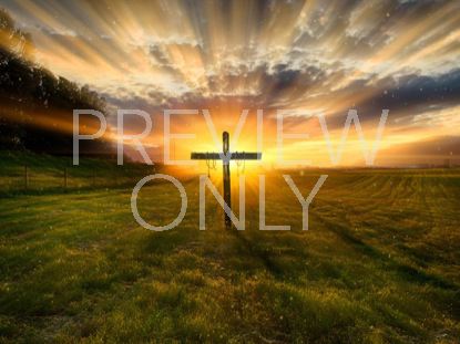 Easter Sunrise Cross