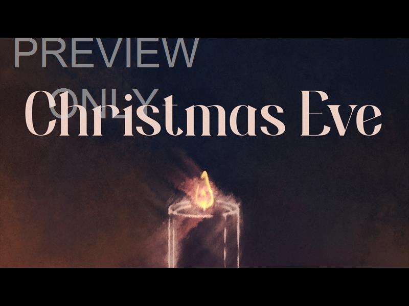 Light Of Advent Christmas Eve Still