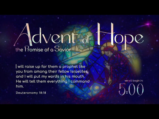 Advent Of Hope - Scripture Countdown