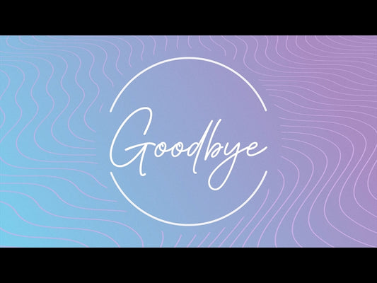 Lavender Waves Goodbye