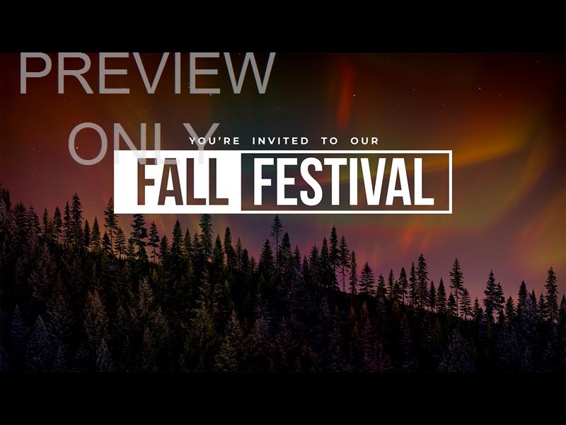 Aurora Glow Fall Festival Still