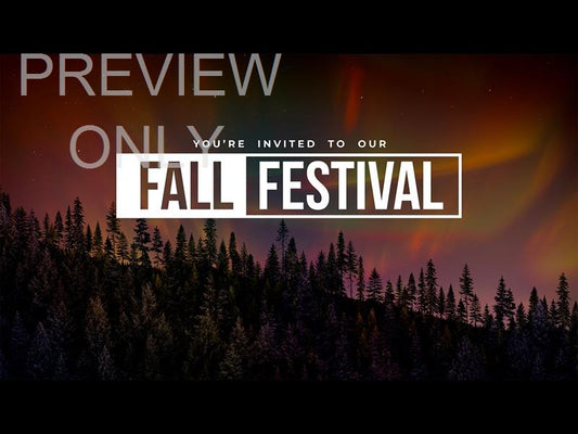 Aurora Glow Fall Festival Still