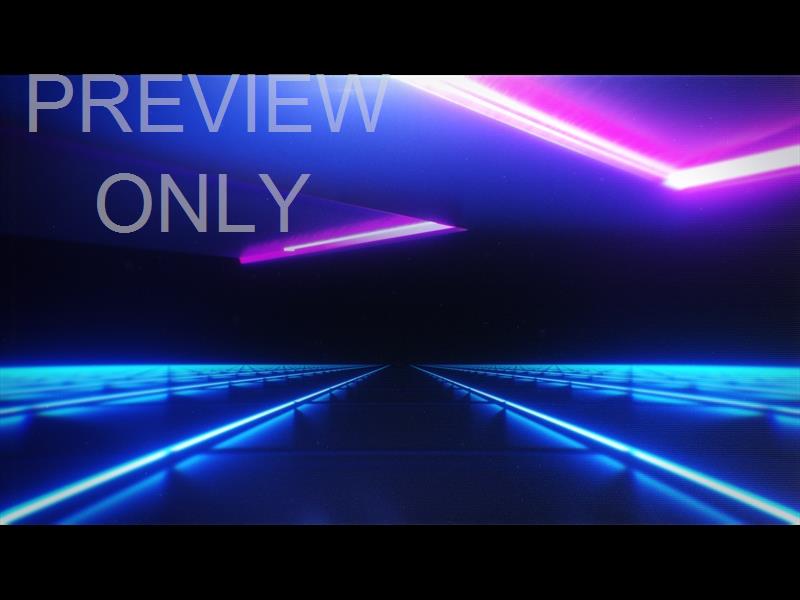 Synthwave Blue Grid