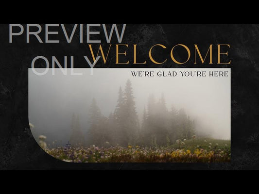 Mountainside Welcome Still