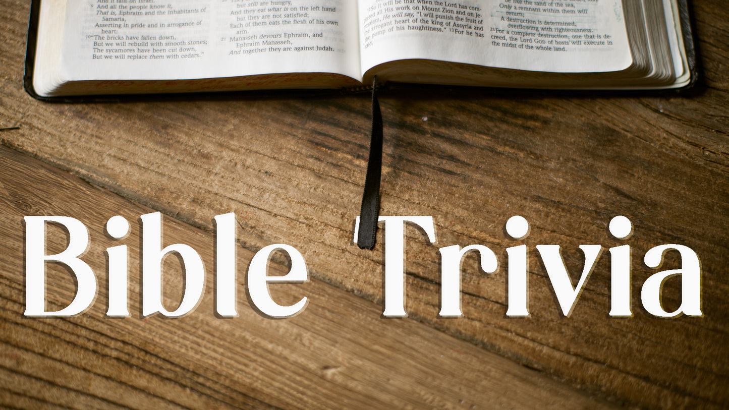 Bible Trivia Countdown 3