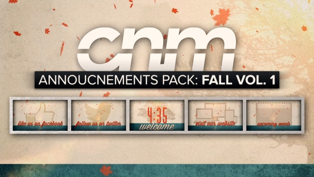 Service Pack: Fall Volume 1