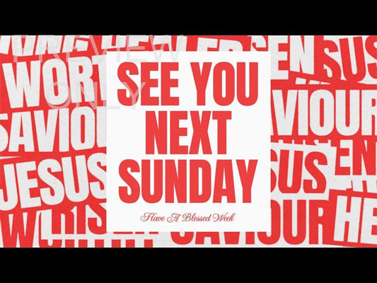 I Know A Name See You Next Week Still