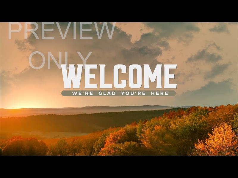 Wilderness Fall Welcome Still