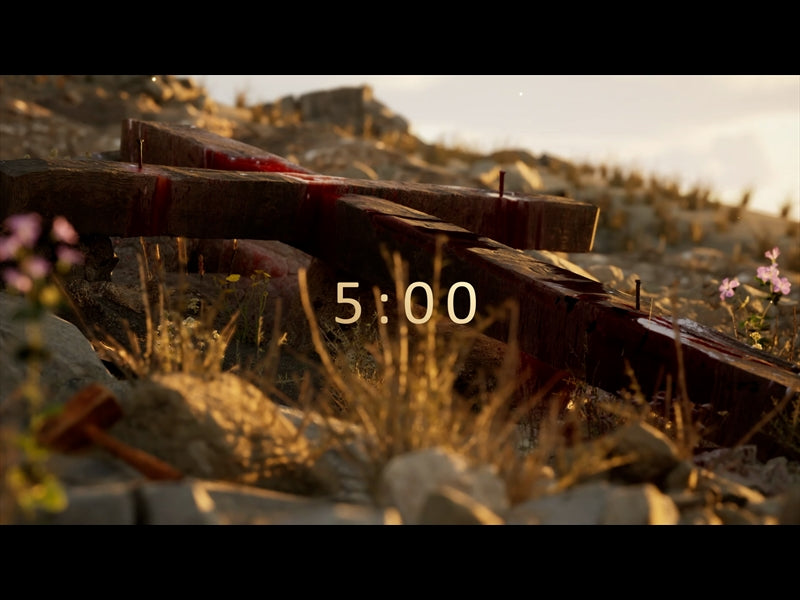 The Cross At Sunset Countdown
