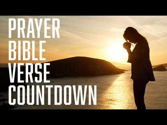 Prayer Bible Verse Countdown