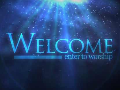 Welcome Foggy Blue Dust