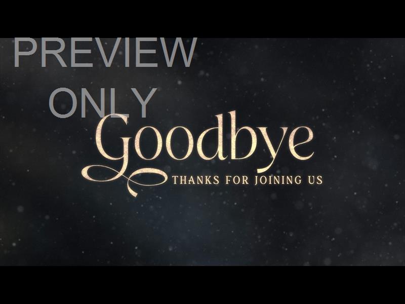 A Winters Eve Goodbye Still