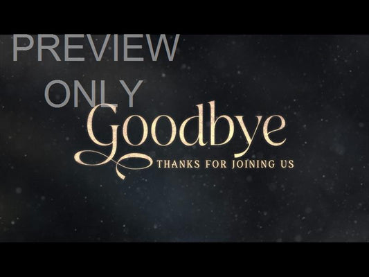 A Winters Eve Goodbye Still