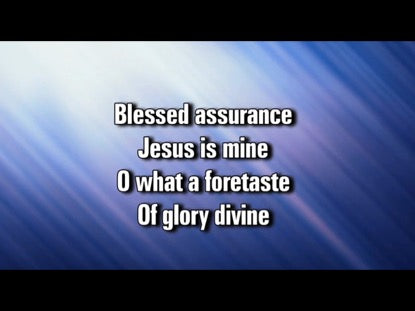 Blessed Assurance