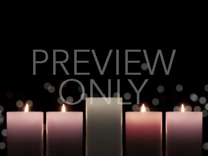 Advent Candlelight Peace Candles