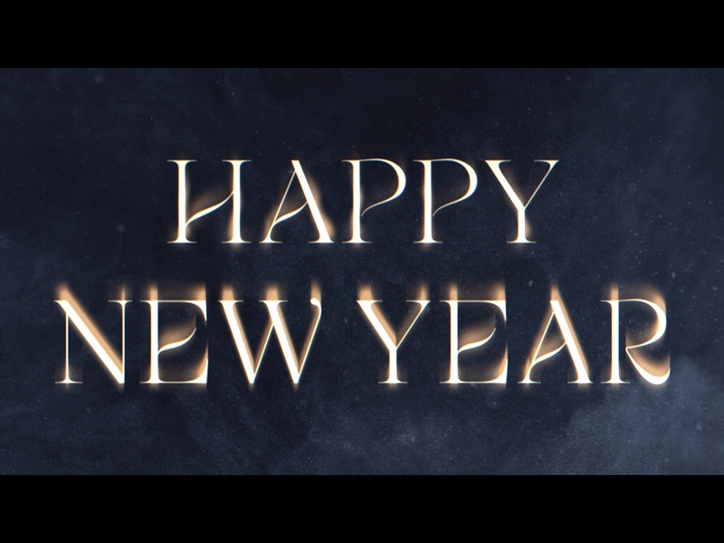 Winter Luster: Happy New Year