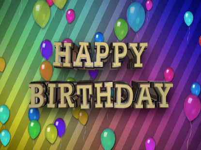Happy Birthday