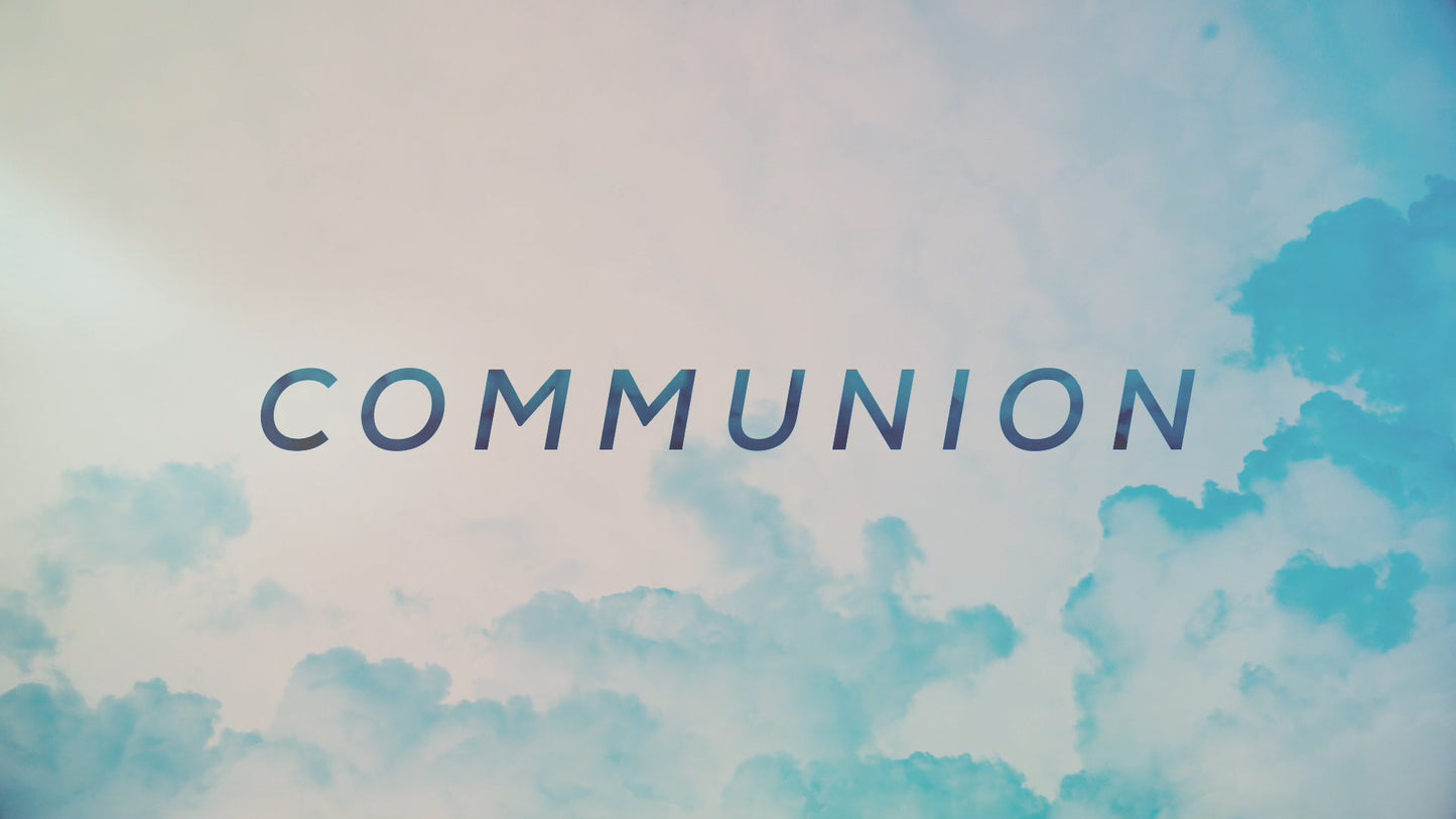 Colorful Spring Clouds Communion