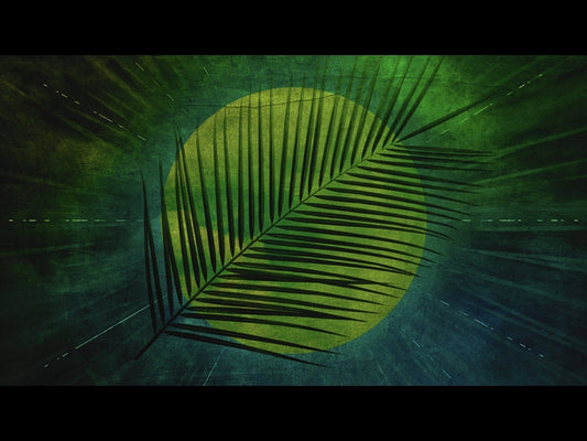 Vibrant Holy Week Palm Sunday