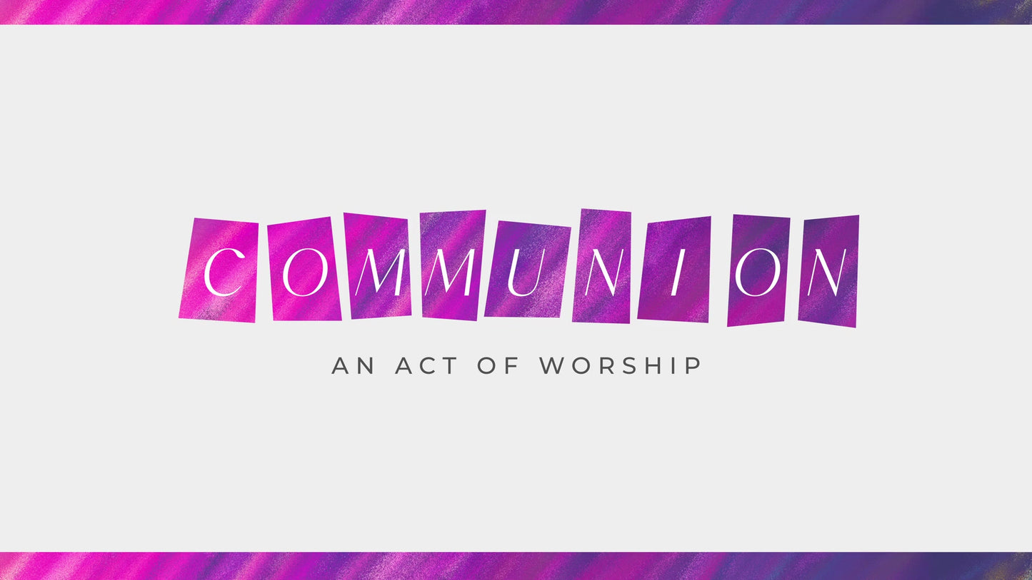 Colorful Easter Communion Still