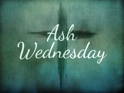 His Sacrifice Ash Wednesday Motion