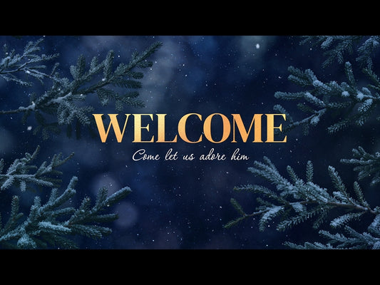 Christmas Wintertide Welcome Christmas