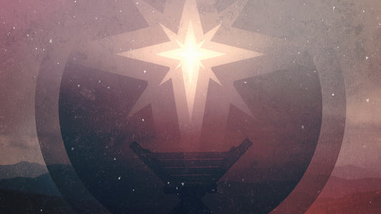 Modern Retro Christmas Eve Title Blank