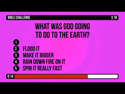 Bible Challenge Countdown 5 - Noah