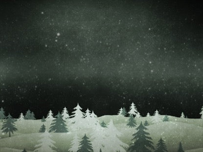 Christmas Forest Green 2 Motion