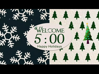 Winter Woodland Holiday Countdown