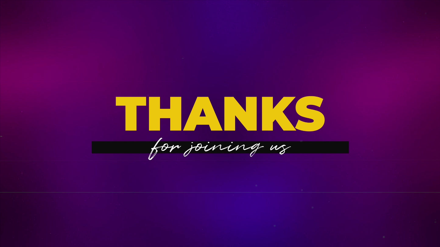 Vintage Light Thanks For Joining Us