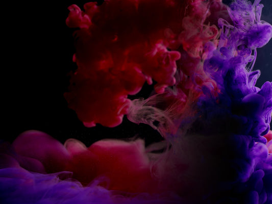 Cool Red And Purple Delayed Swirl (Long Play)