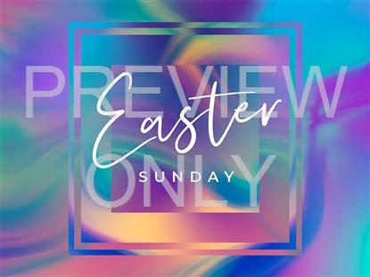 Easter Glow Easter Sunday Still