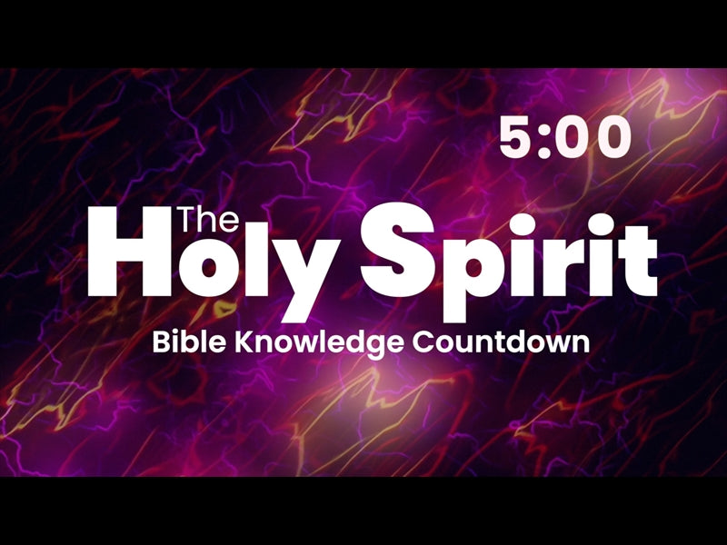 Holy Spirit Bible Knowledge Countdown
