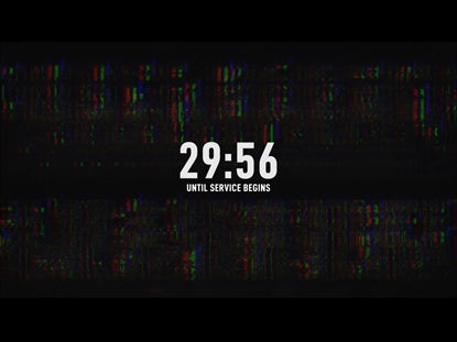 Live Stream Glitchy 30 Minute Countdown