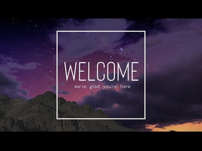 Night Sky Welcome