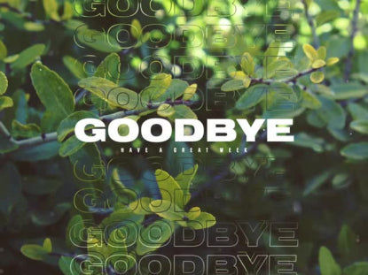Spring Green Goodbye