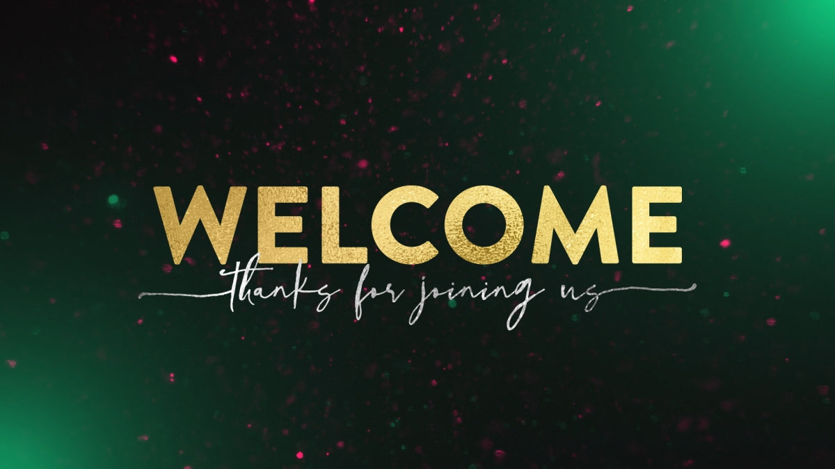 Christmas Glitter Welcome 02