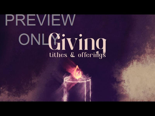 Light Of Advent Giving Still