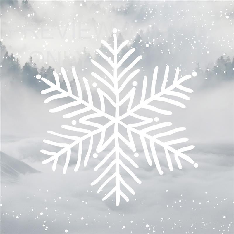 We Wish You A Merry Christmas Social Graphic - Blank