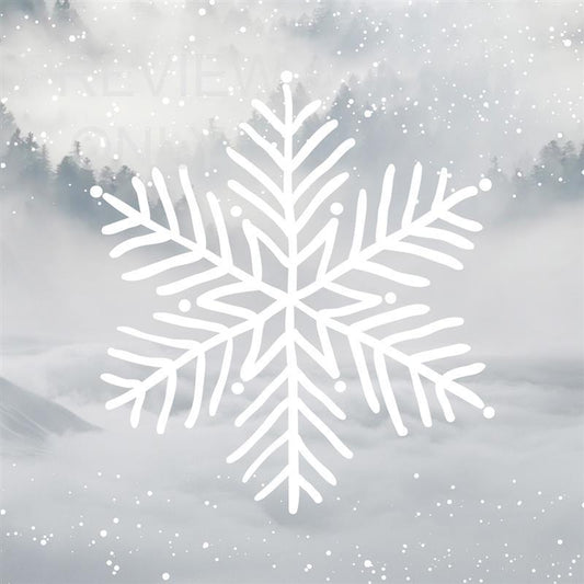We Wish You A Merry Christmas Social Graphic - Blank