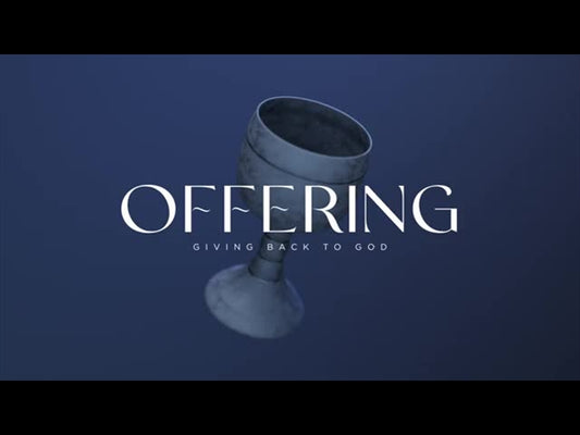 Maundy Thursday Ink Offering