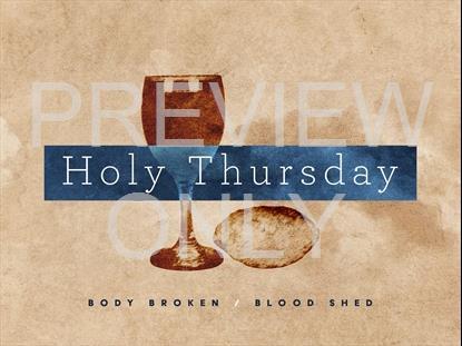 Holy Thursday Title