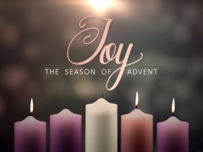 Advent Candles Joy