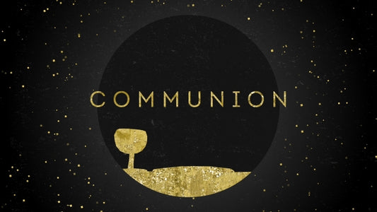 Classy Gold Communion
