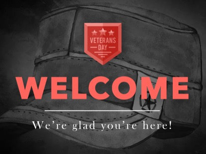 Honoring Our Vets Welcome Motion